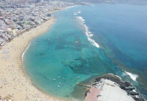 Primera Linea Playa Canteras With Sea View Лас-Пальмас-де-Гран-Канария Экстерьер фото